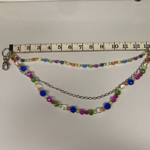 Silver Beaded Versatile Chain - Picture 7 of 8